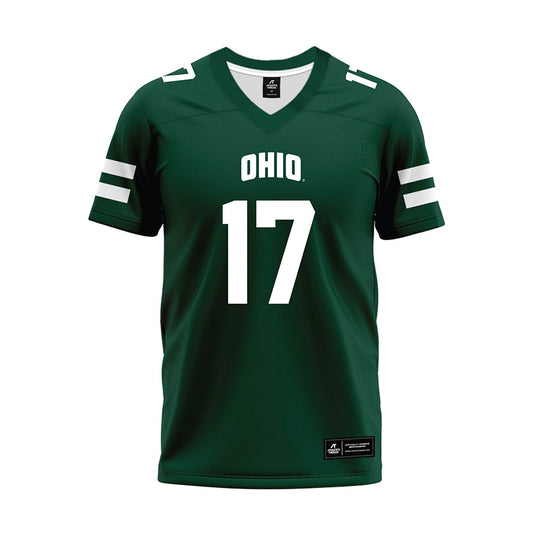 Ohio - NCAA Football : Blake Parker - Green Football Jersey-0