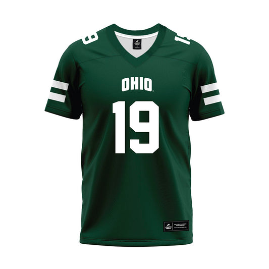 Ohio - NCAA Football : Kaden Page - Green Football Jersey-0