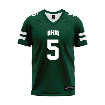 Ohio - NCAA Football : Adonis Williams Jr - Green Football Jersey-0