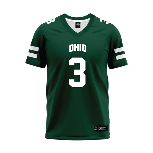 Ohio - NCAA Football : Dom Dorwart - Green Football Jersey-0