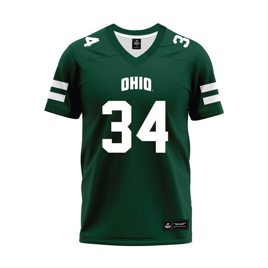 Ohio - NCAA Football : Troy Stiggers - Green Football Jersey-0