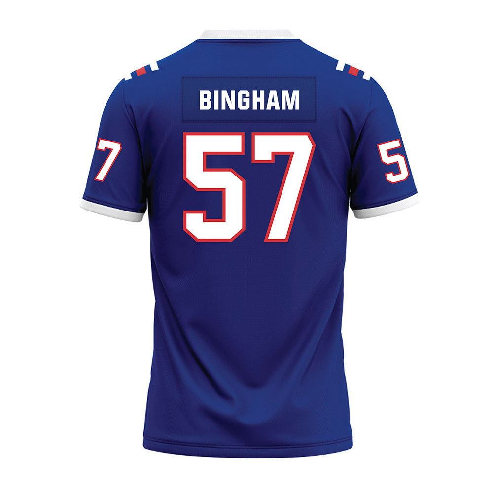 LA Tech - NCAA Football : Tadan Bingham - Premium Football Jersey-1