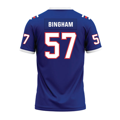 LA Tech - NCAA Football : Tadan Bingham - Premium Football Jersey-1
