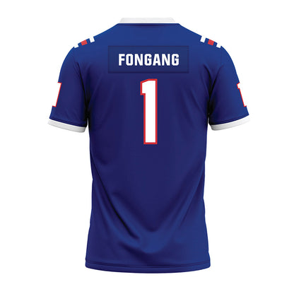 LA Tech - NCAA Football : Sam Fongang - Premium Football Jersey-1