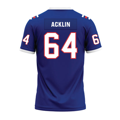 LA Tech - NCAA Football : Jake Acklin - Premium Football Jersey