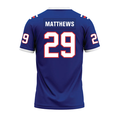 LA Tech - NCAA Football : Lexington Matthews - Premium Football Jersey-1