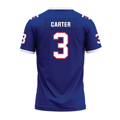 LA Tech - NCAA Football : Kameron Carter - Premium Football Jersey-1