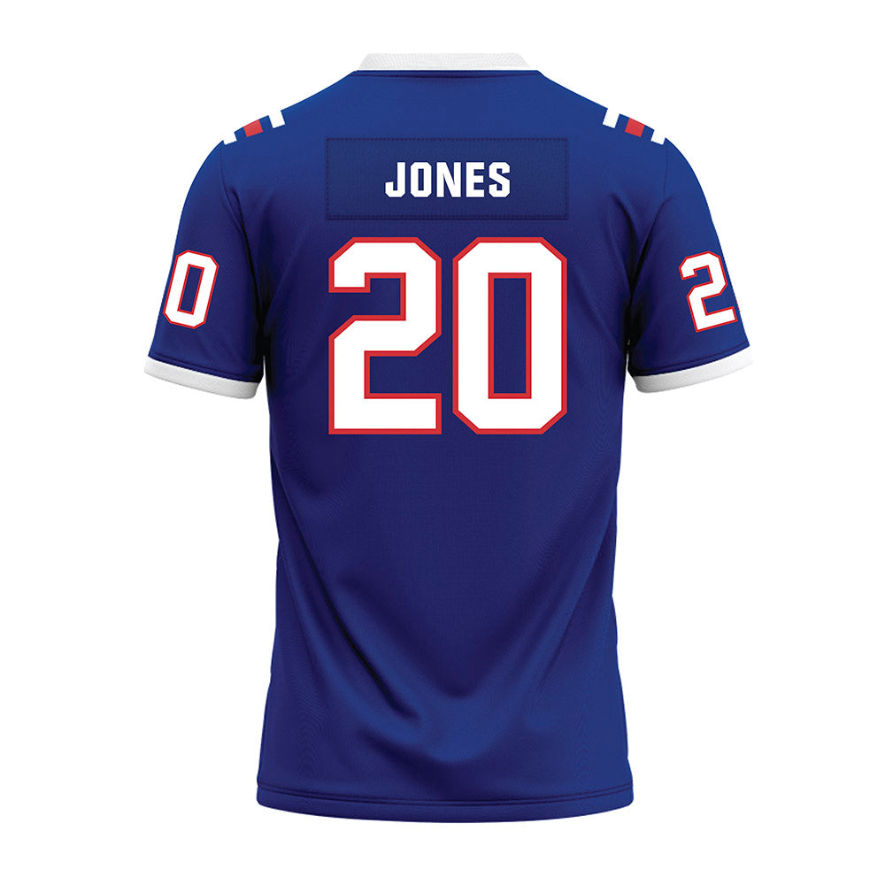 LA Tech - NCAA Football : Ty Jones - Premium Football Jersey-1