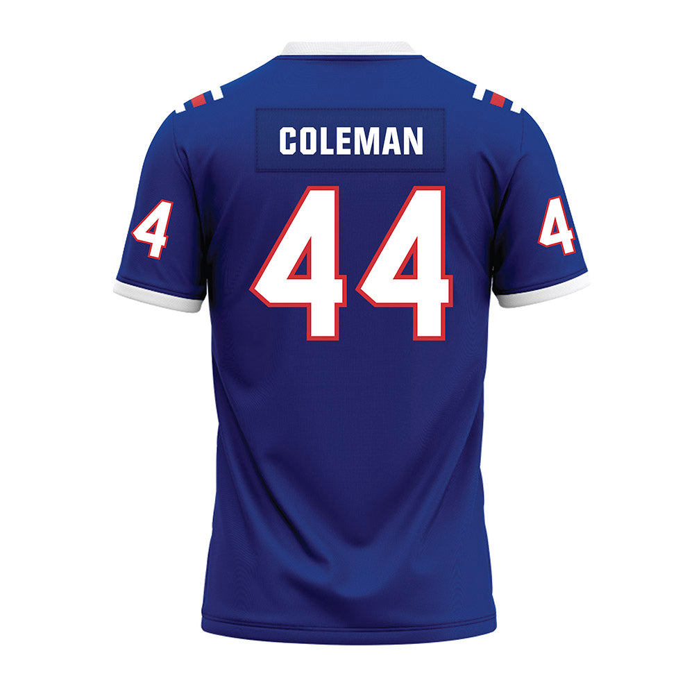 LA Tech - NCAA Football : Kaleb Coleman - Premium Football Jersey-1