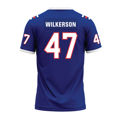 LA Tech - NCAA Football : Jay Wilkerson - Premium Football Jersey-1