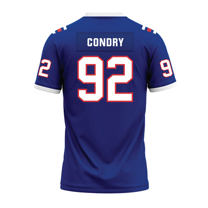 LA Tech - NCAA Football : Lane Condry - Premium Football Jersey-1