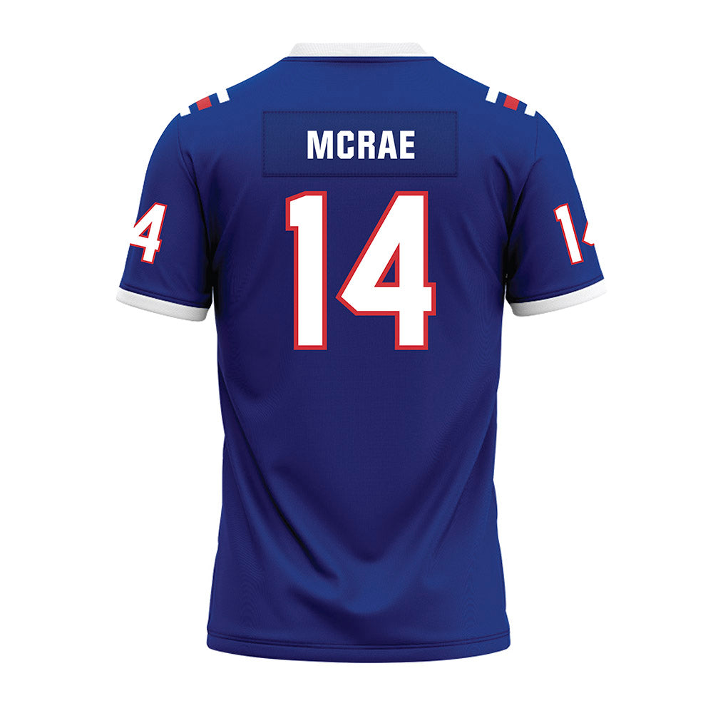 LA Tech - NCAA Football : Jordan Mcrae - Premium Football Jersey-1