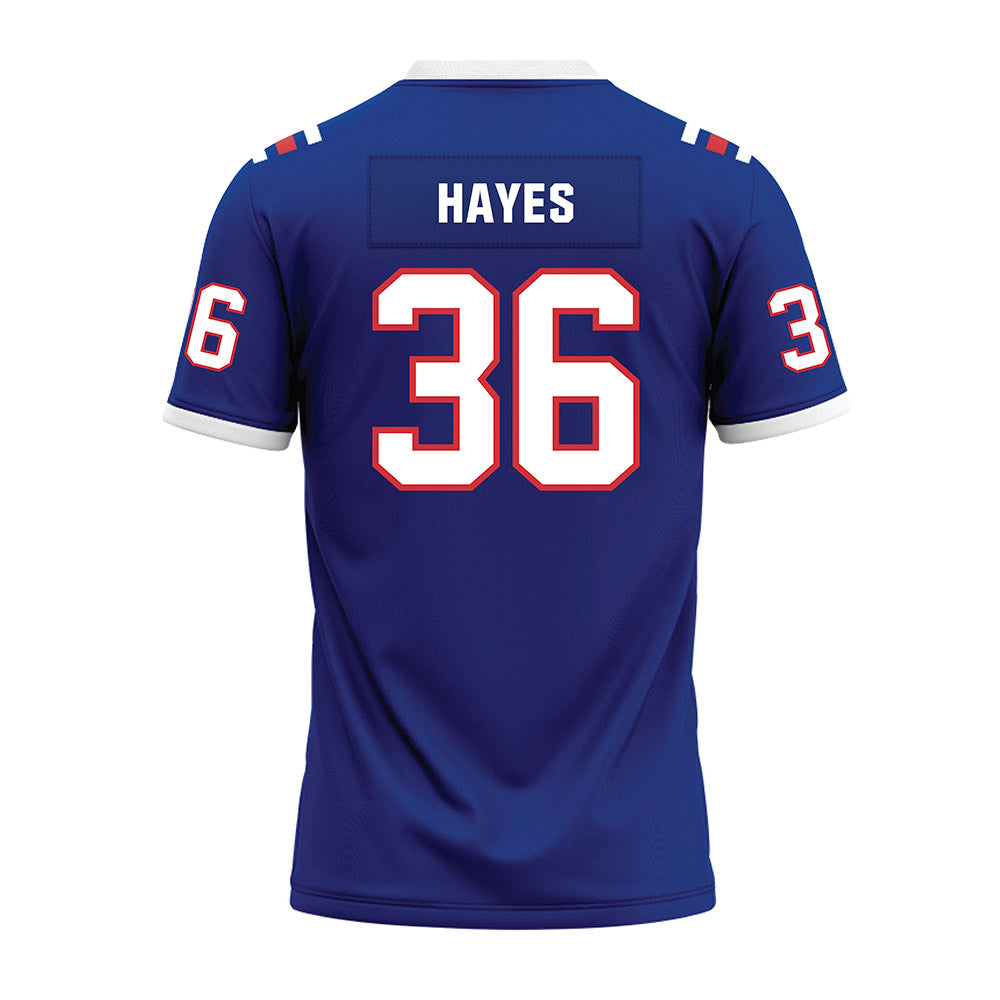 LA Tech - NCAA Football : Zander Hayes - Premium Football Jersey-1