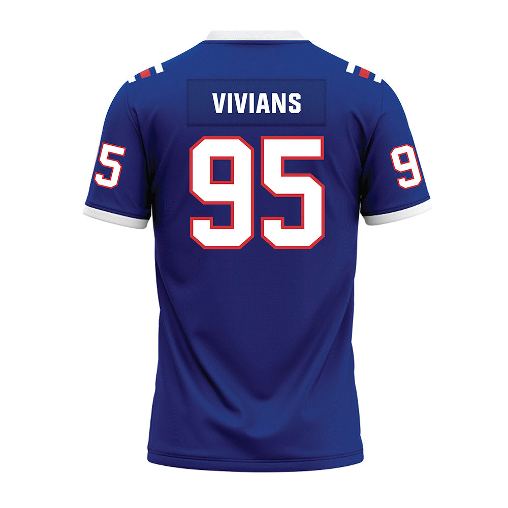 LA Tech - NCAA Football : Trevell Vivians - Premium Football Jersey