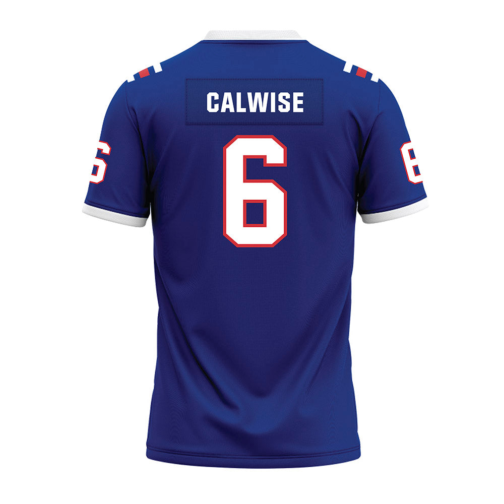 LA Tech - NCAA Football : Marcus Calwise - Premium Football Jersey-1
