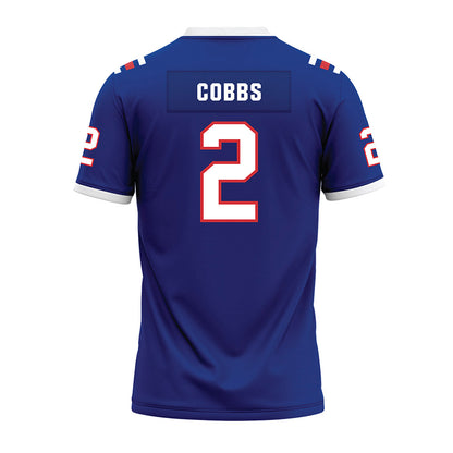 LA Tech - NCAA Football : Josh Cobbs - Premium Football Jersey-1