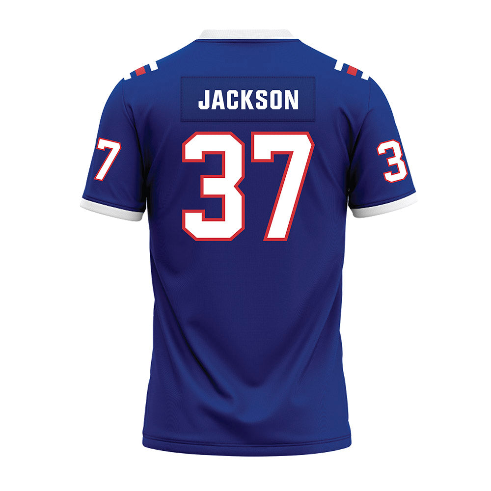 LA Tech - NCAA Football : Zachary Jackson - Premium Football Jersey-1