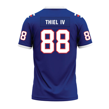 LA Tech - NCAA Football : Johnnie Thiel IV - Premium Football Jersey-1