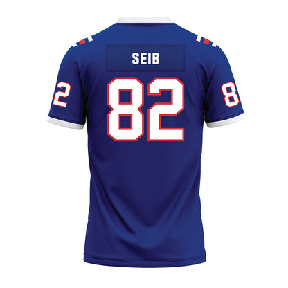 LA Tech - NCAA Football : Luke Seib - Premium Football Jersey-1