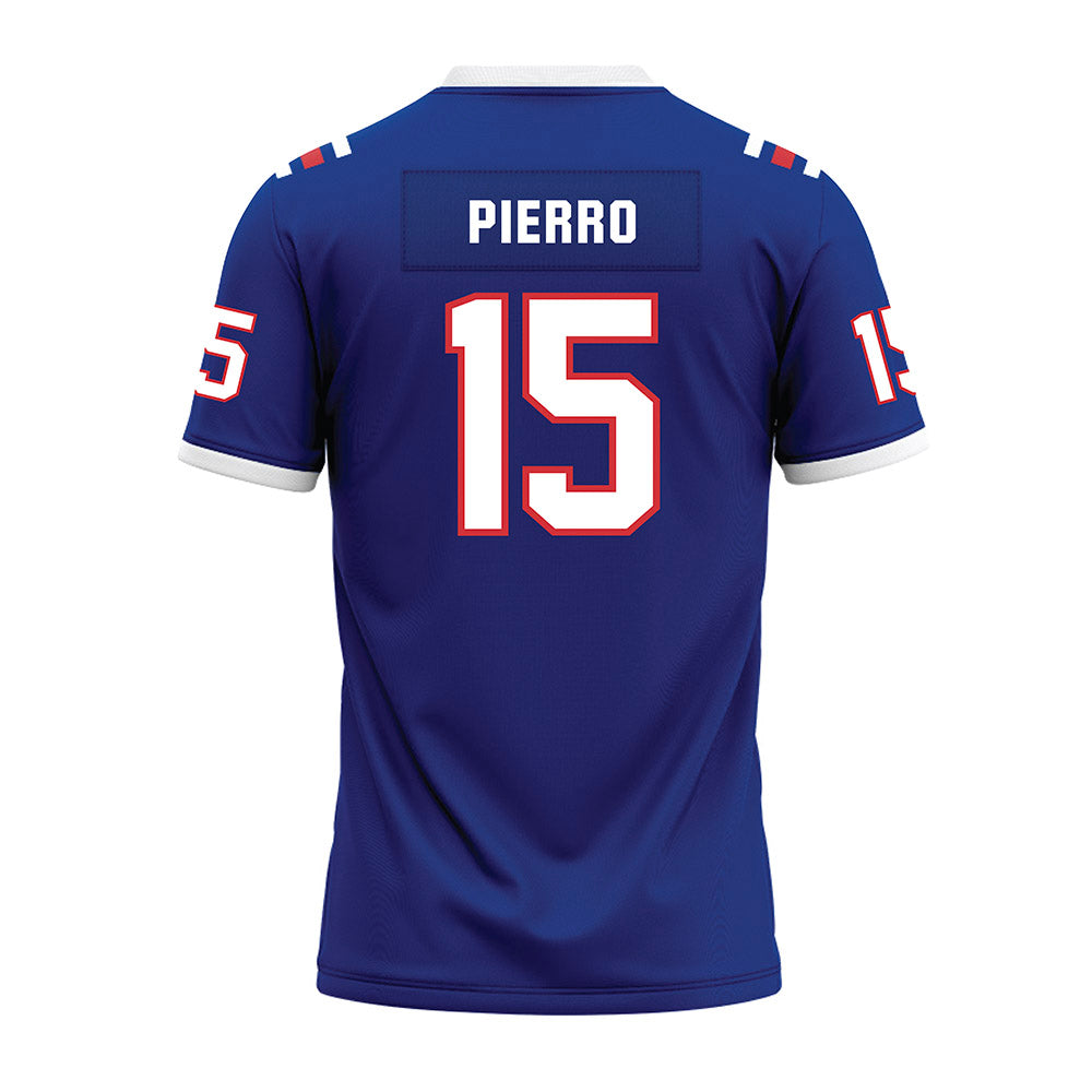 LA Tech - NCAA Football : David Pierro - Premium Football Jersey-1