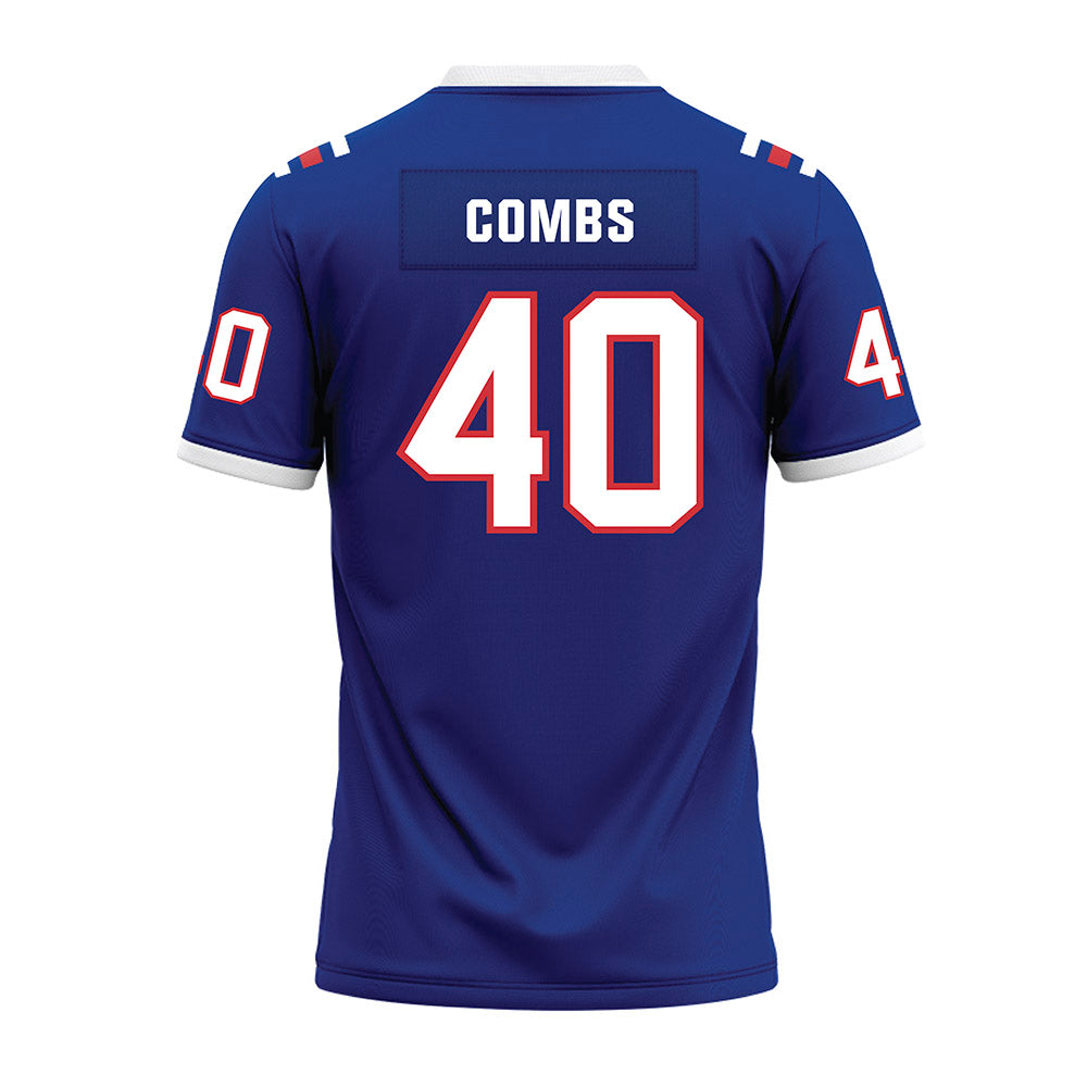 LA Tech - NCAA Football : Ayden Combs - Premium Football Jersey-1