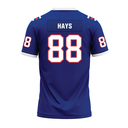 LA Tech - NCAA Football : Zachary Hays - Premium Football Jersey-1