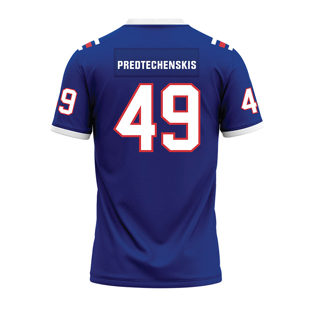 LA Tech - NCAA Football : James Predtechenskis - Premium Football Jersey-1