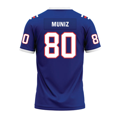 LA Tech - NCAA Football : Deven Muniz - Premium Football Jersey-1