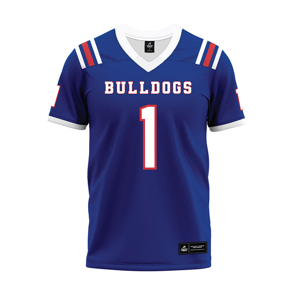 LA Tech - NCAA Football : Sam Fongang - Premium Football Jersey-0