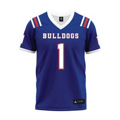 LA Tech - NCAA Football : Sam Fongang - Premium Football Jersey-0