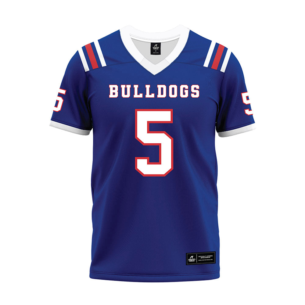 LA Tech - NCAA Football : Ahkhari Johnson - Premium Football Jersey-0