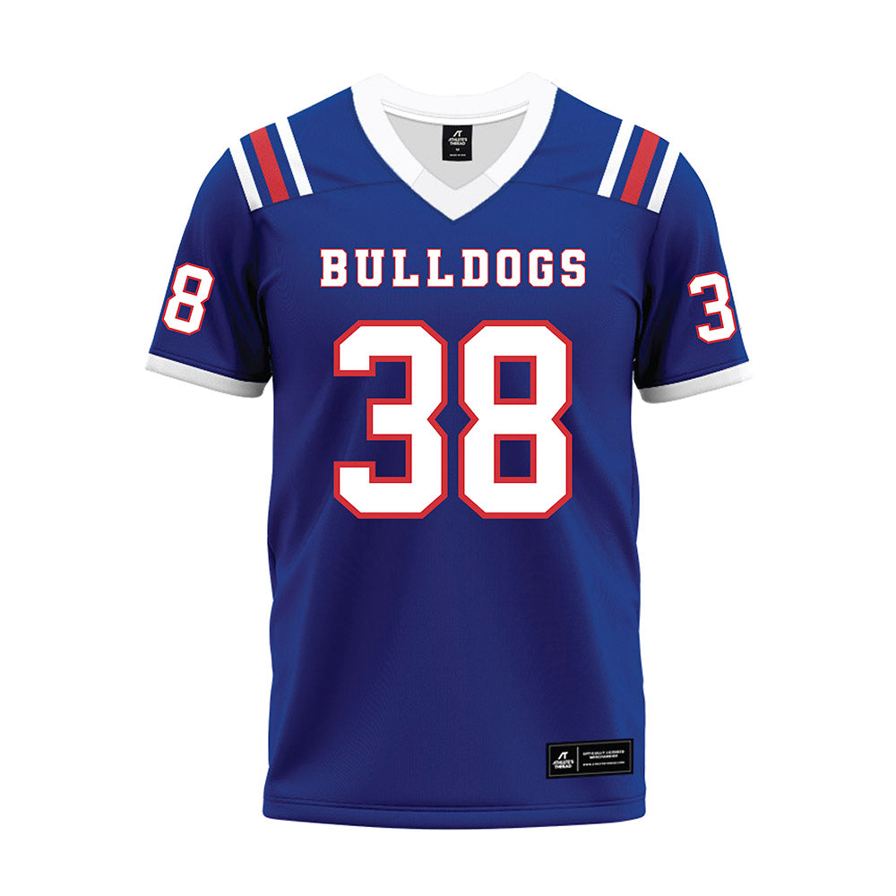 LA Tech - NCAA Football : Kaegank Kent - Premium Football Jersey-0