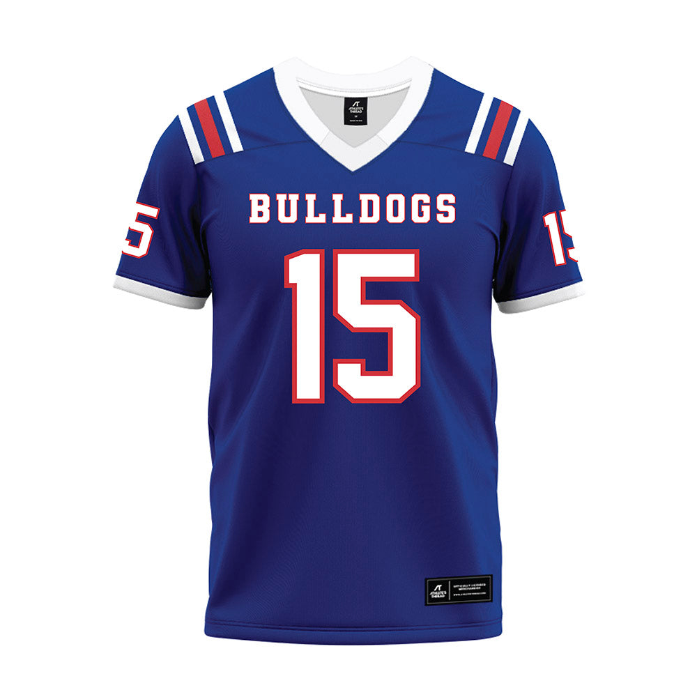 LA Tech - NCAA Football : David Pierro - Premium Football Jersey-0