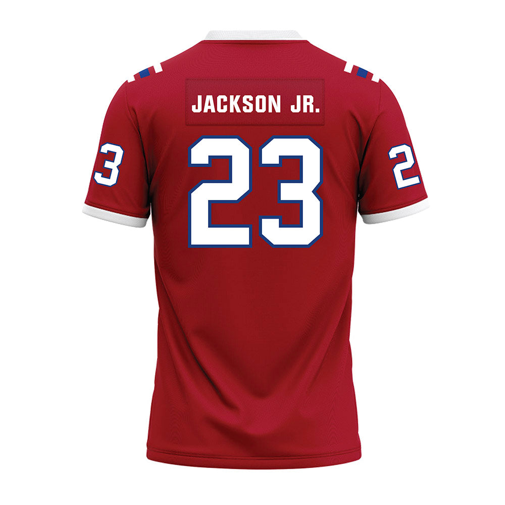 LA Tech - NCAA Football : Alonzo Jackson Jr. - Red Premium Football Jersey-1