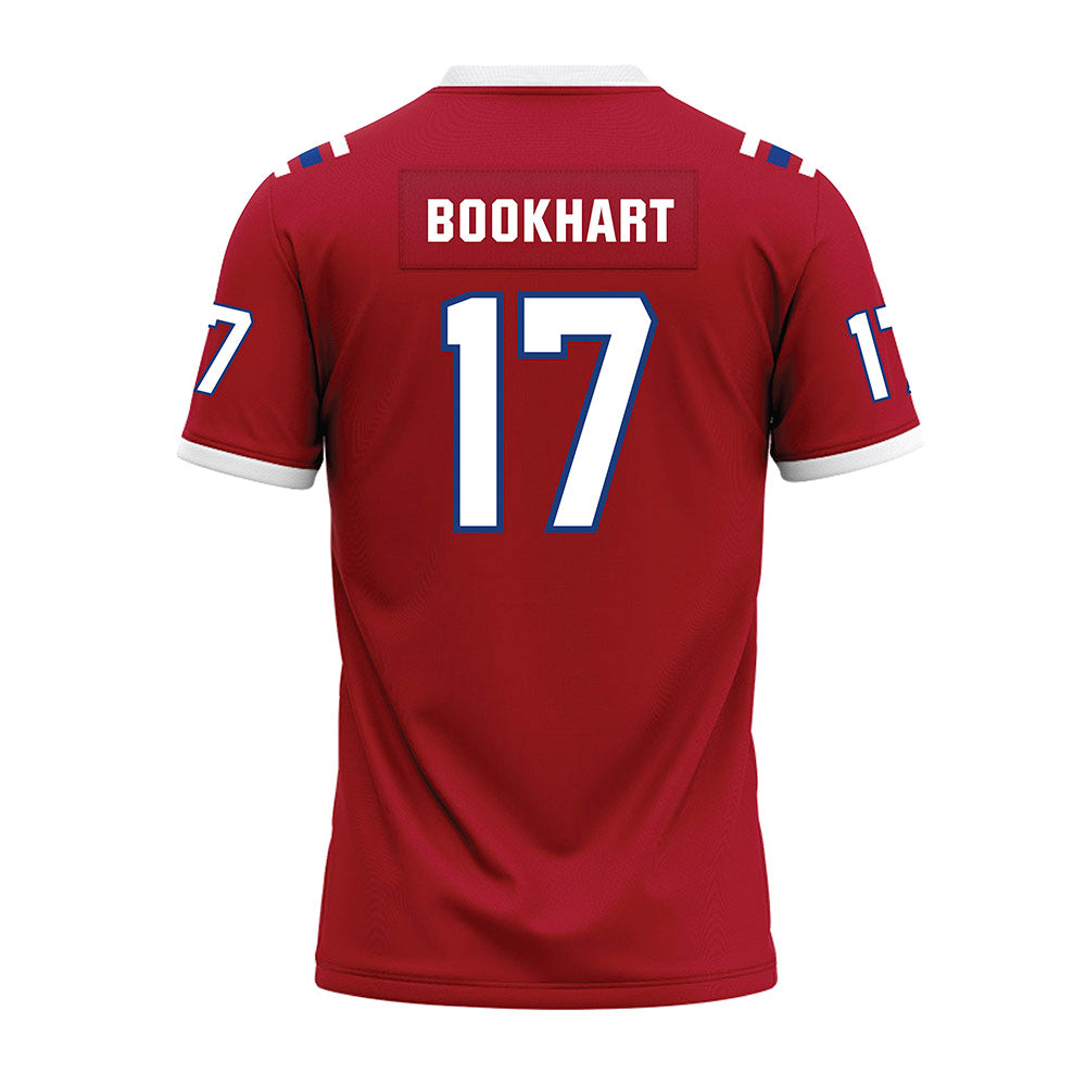 LA Tech - NCAA Football : Demario Bookhart - Red Premium Football Jersey-1