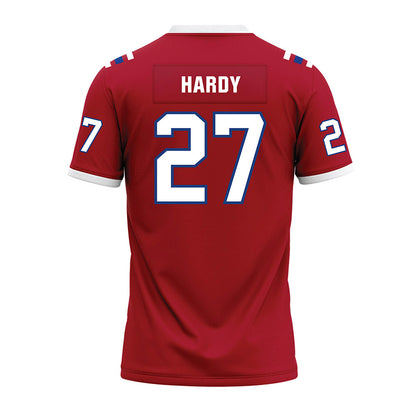 LA Tech - NCAA Football : Grayson Hardy - Red Premium Football Jersey-1