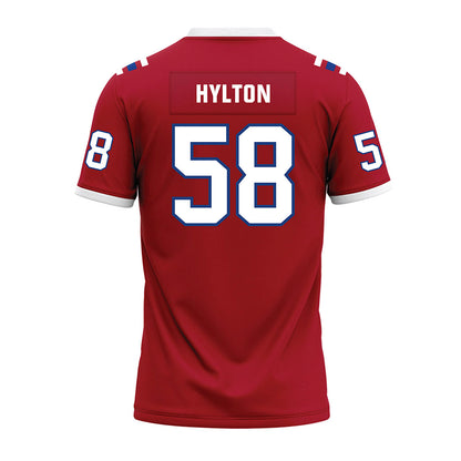 LA Tech - NCAA Football : Tye Hylton - Red Premium Football Jersey-1