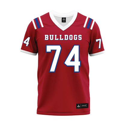 LA Tech - NCAA Football : Jamon Lee Jr. - Red Premium Football Jersey-0