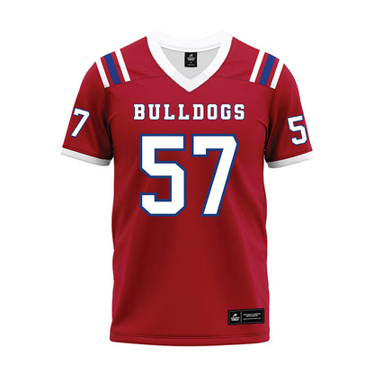 LA Tech - NCAA Football : Tadan Bingham - Red Premium Football Jersey-0