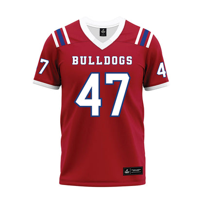 LA Tech - NCAA Football : Jay Wilkerson - Red Premium Football Jersey-0