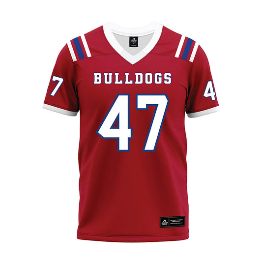 LA Tech - NCAA Football : Jay Wilkerson - Red Premium Football Jersey-0