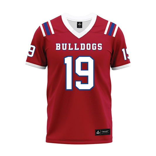LA Tech - NCAA Football : Mason Welch - Red Premium Football Jersey-0
