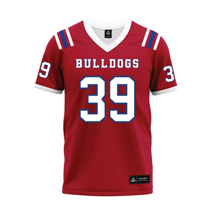 LA Tech - NCAA Football : Jacoryian Crowe - Red Premium Football Jersey-0