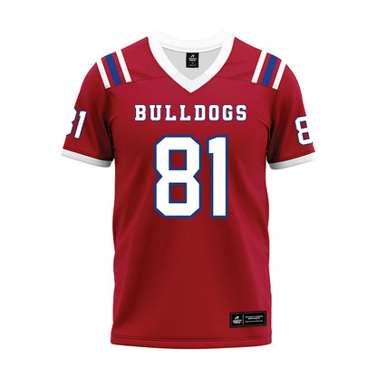 LA Tech - NCAA Football : Will Mayes - Red Premium Football Jersey-0