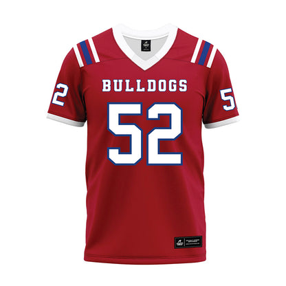 LA Tech - NCAA Football : Troy Smith III - Red Premium Football Jersey-0