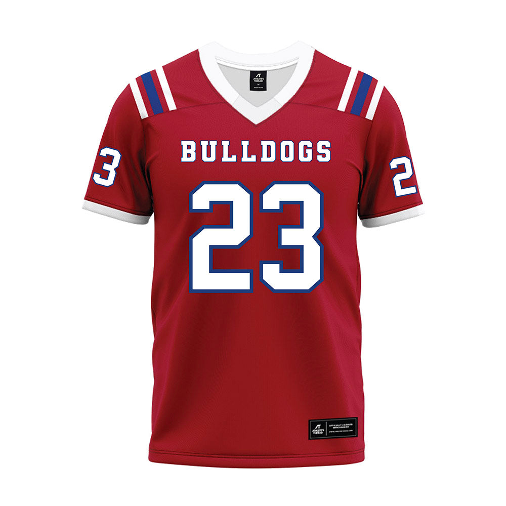 LA Tech - NCAA Football : Alonzo Jackson Jr. - Red Premium Football Jersey-0