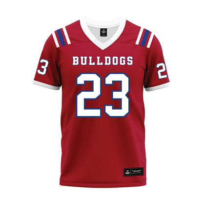 LA Tech - NCAA Football : Alonzo Jackson Jr. - Red Premium Football Jersey-0