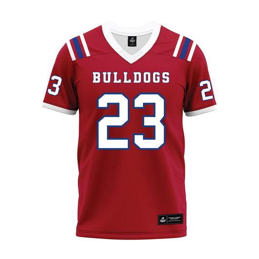LA Tech - NCAA Football : Alonzo Jackson Jr. - Red Premium Football Jersey-0