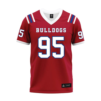 LA Tech - NCAA Football : Trevell Vivians - Red Premium Football Jersey