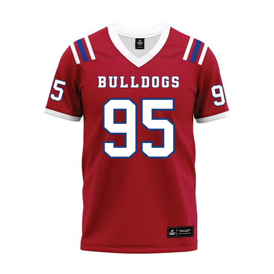 LA Tech - NCAA Football : Trevell Vivians - Red Premium Football Jersey
